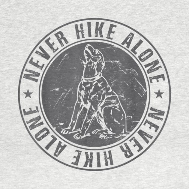 Dogs and Hiking T-Shirt by wilson